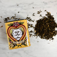 Orange Almond Jasmine Tea in a Cat Lover Tin