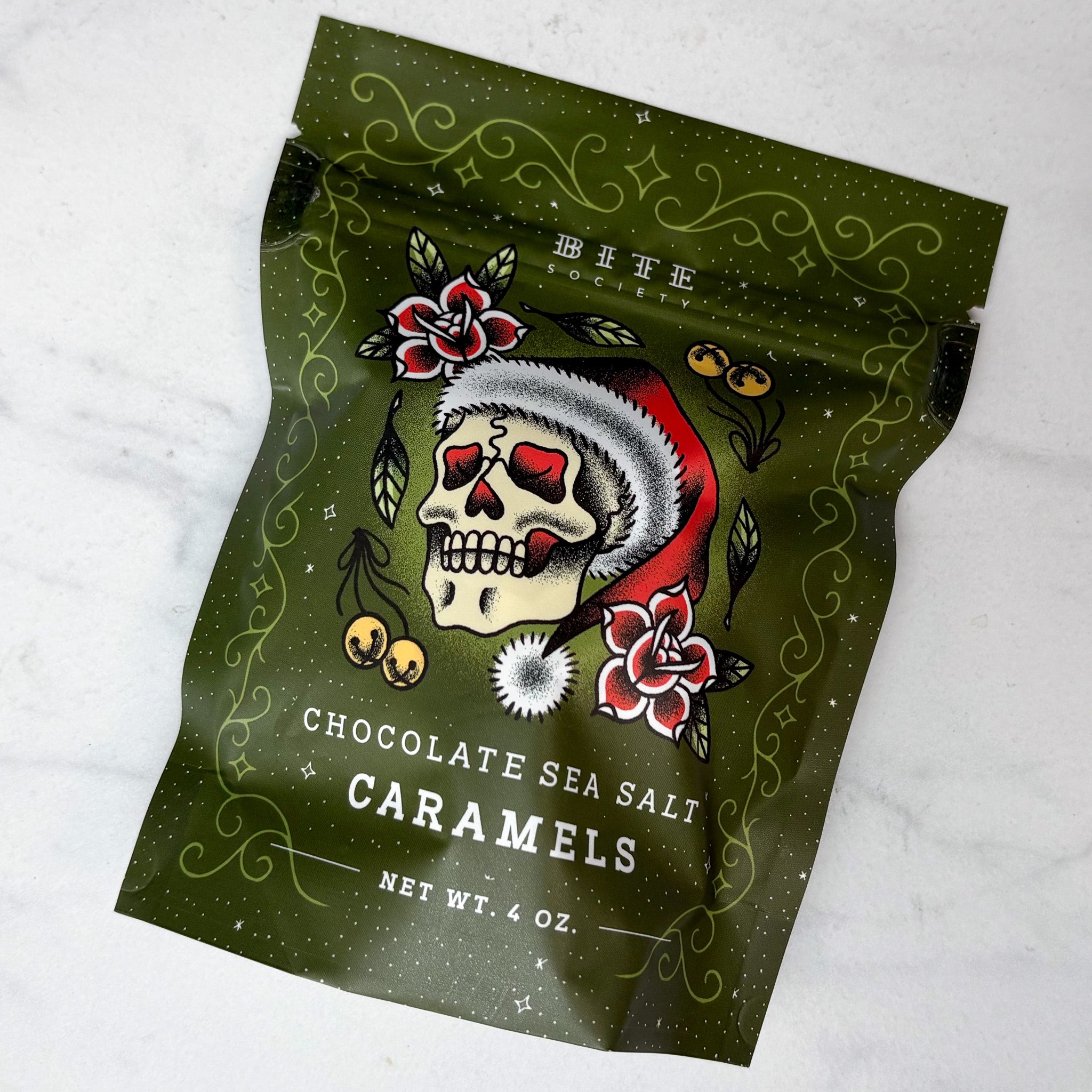 Dark Chocolate Sea Salt Caramels | Seattle Gift Baskets – Bite Society