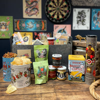 Market Happy Hour Gift Basket with Charcuterie, Cheese, Spreads, Snacks