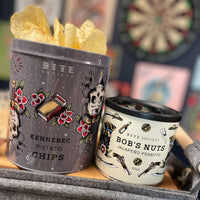 Kennebec Sea Salt Potato Chips and Bob's Jalapeno Peanuts