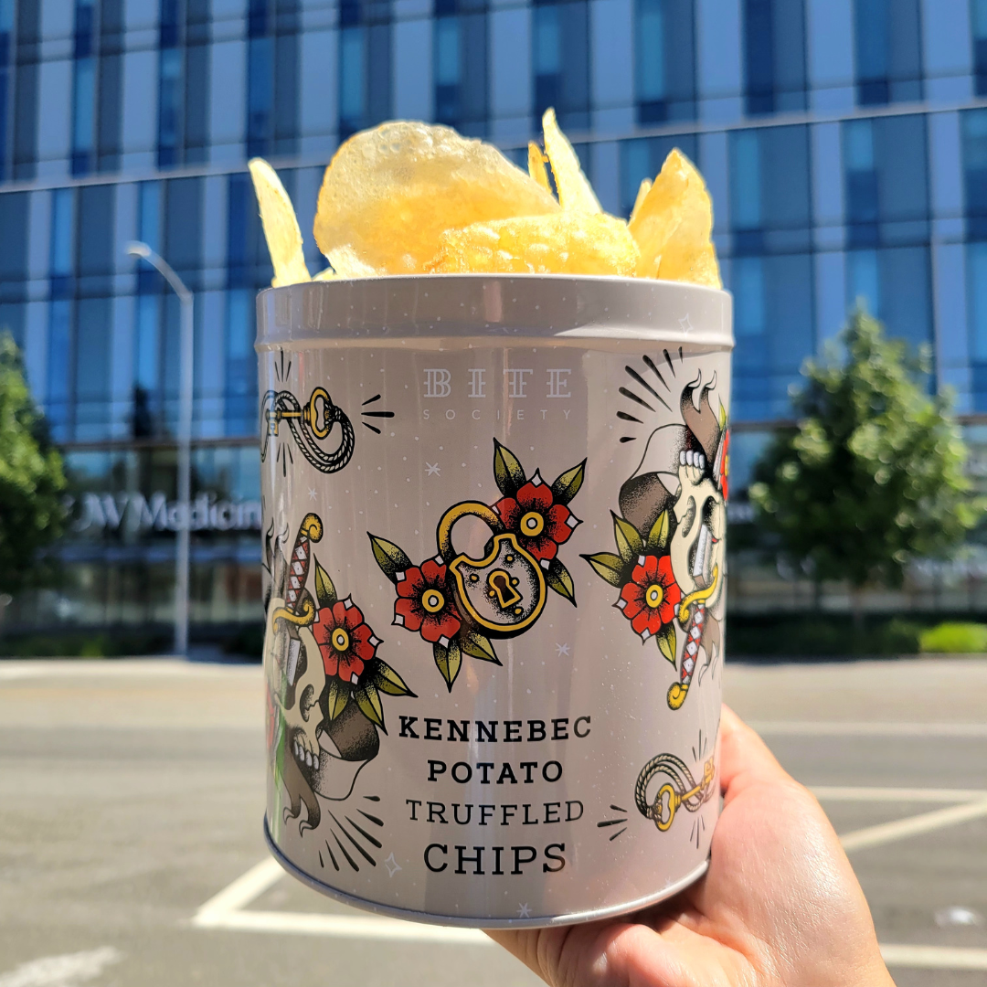 Kennebec Potato Truffled Chip Tin Bite Society