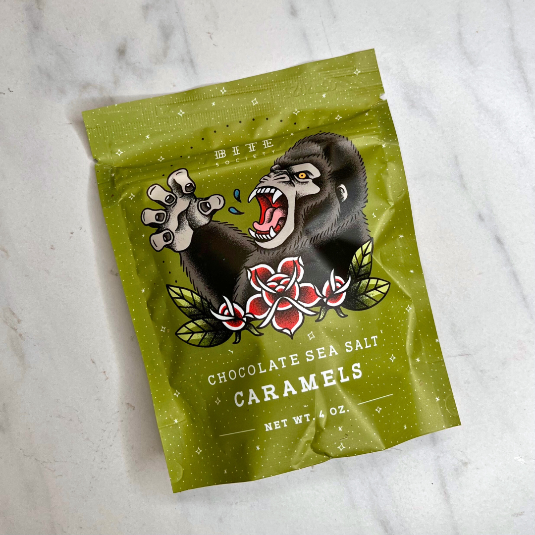 Dark Chocolate Sea Salt Caramels | Seattle Gift Baskets – Bite Society