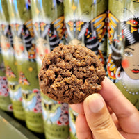 Chocolate Crunch Cookies in the Butterfly Tin