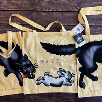 Wolf & Rabbit Tote Bag