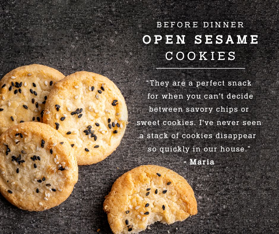 Open Sesame Cookies | Seattle Cookies | Bites Society – Bite Society