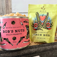 Dilly Peanuts and Butterfields Peach Buds