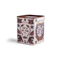 Bite Society Up & At 'Em Tea / Tulsi Spice Tea / Art Tea Tins / Tattoo Tea Tins / Cool Tea Baskets