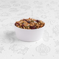 Kiyomi's Granola in a bowl / Locally Curated Seattle Gift Baskets & Gift Sets: Kiyomi's Granola / Small Batch Granola / Made in Seattle