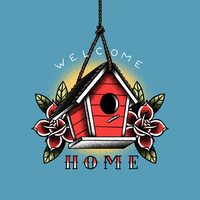 Bite Society Housewarming Gift Basket Card / Original Art Card