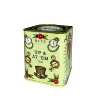 Bite Society Up & At Em Tea / Cool Tea Gifts / Art Tins / Irish Breakfast Tea