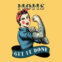 Rosie The Riveter Mom Mother's Day Card