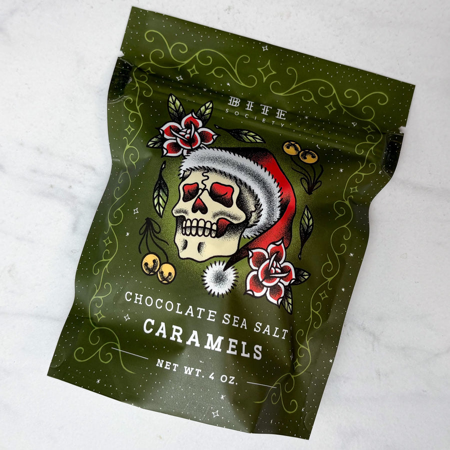 Dark Chocolate Sea Salt Caramels