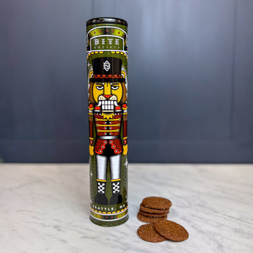 Ginger Snap Cookie in the Lion Nutcracker Tin