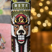 2024 Deer Nutcracker Tin with Ginger Snaps