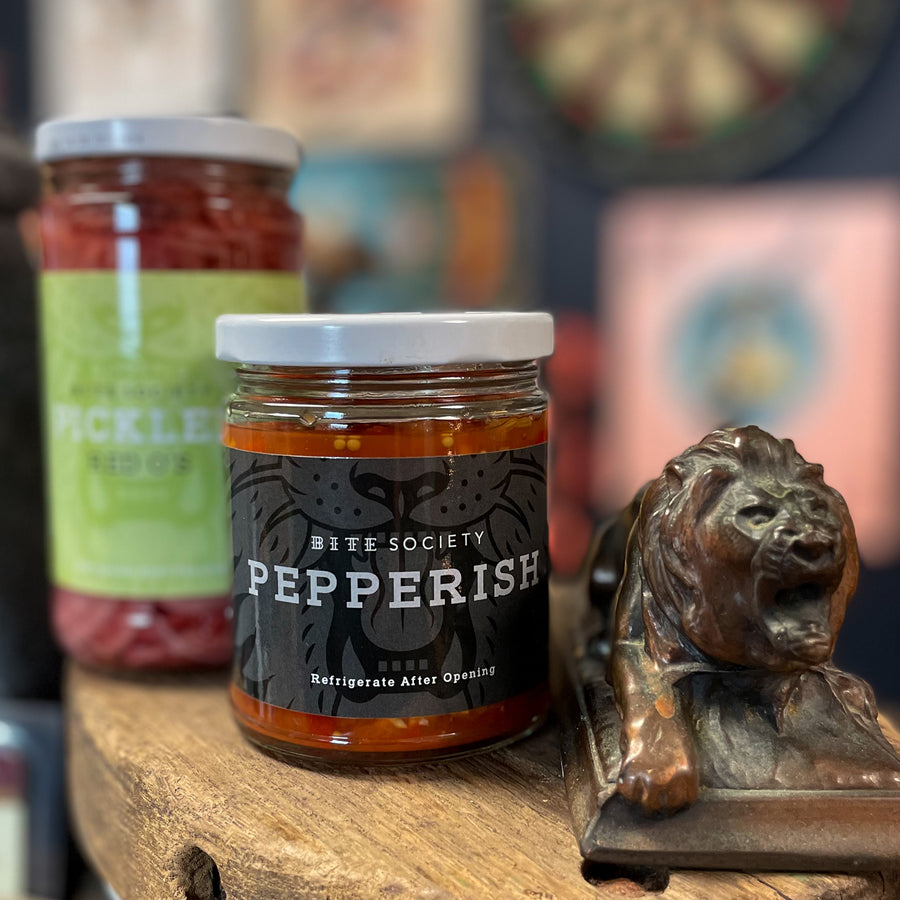 Pepperish. Lion not included