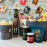 Looky here a holiday grazer gift basket