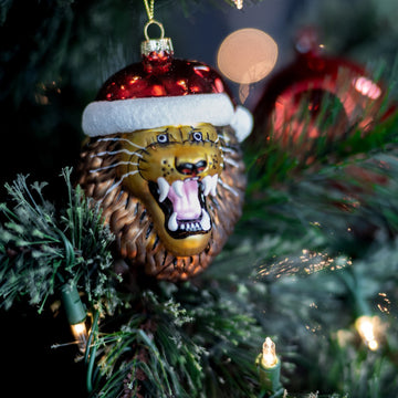 Nothing says Merry Christmas like a Lion Ornament