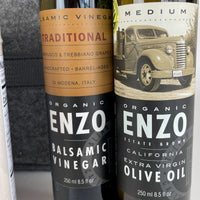 Enzo's Balsamic Vinegar and Extra Virgin Olive Oil