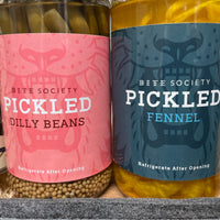Pickled DIlly Beans and Pickled Fennel