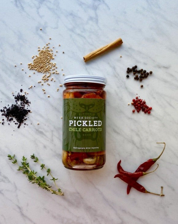 Bite Society Pickled Chile Carrots / Small Batch Pickles / Made in Seattle / Carrots of Instagram