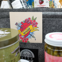 Locally Curated Bite Society Gift Basket / Wish I Were There Basket / Charcuterie and Cheese Gift Basket