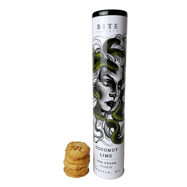 Vegan Lime-Coconut Cookie - This vegan cookie will delight! – Bite