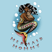 Mermaid Mommy Mother's Day Card