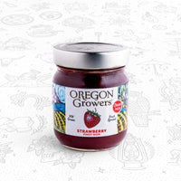 Oregon Growers Strawberry Pinot Noir Jam