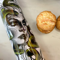 Don't be afraid of a fierce lady who might just give you a delicious vegan cookie